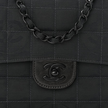 Chanel Nylon Medium Travel Flap Black 8 of 10
