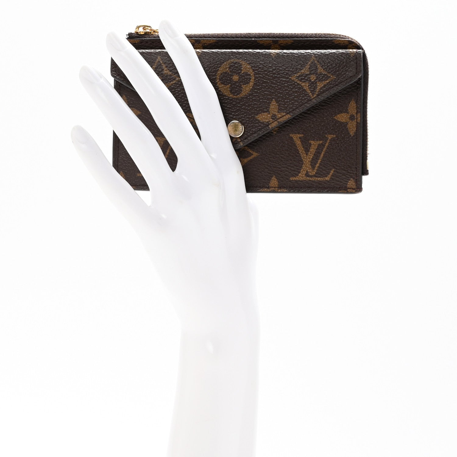 Louis Vuitton Monogram Recto Verso Card Holder Black 2 of 11