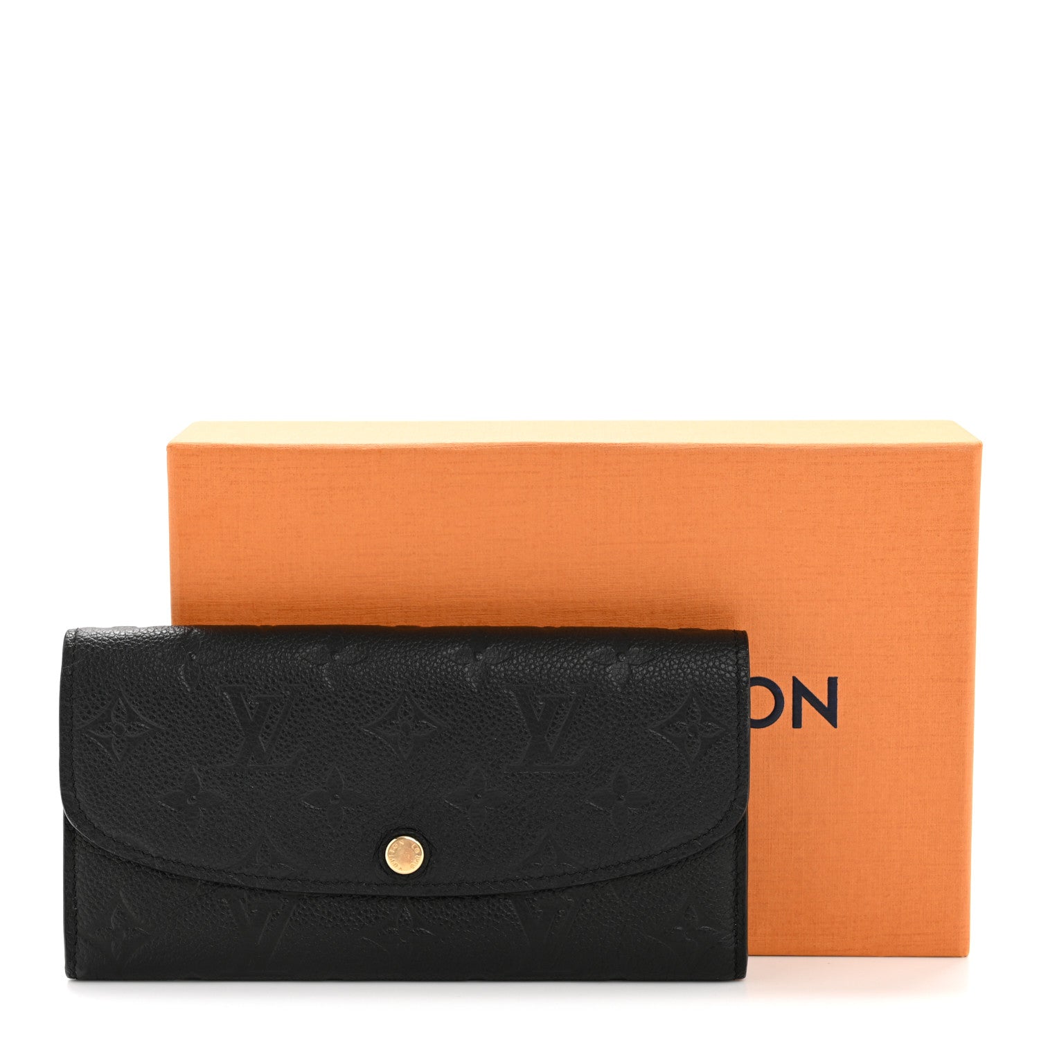 Louis Vuitton Empreinte Emilie Wallet Black Dune 18 of 18