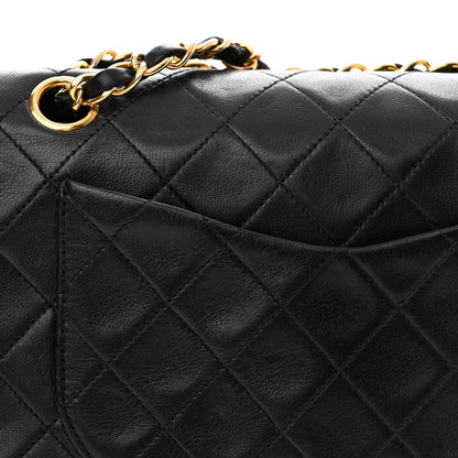 Chanel Lambskin Quilted Small Double Flap Black 15 of 18