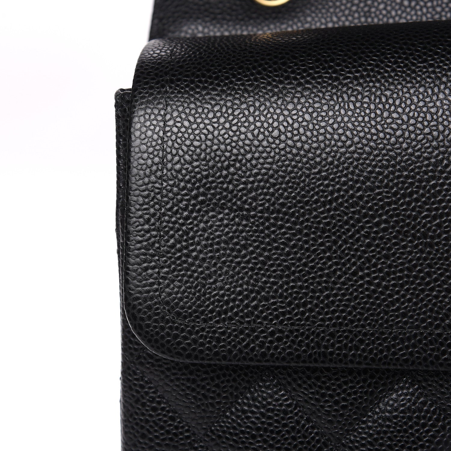 Chanel Caviar Quilted Maxi Double Flap Black 10 of 15