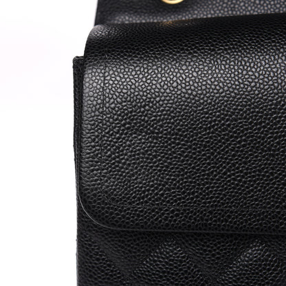 Chanel Caviar Quilted Maxi Double Flap Black 10 of 15