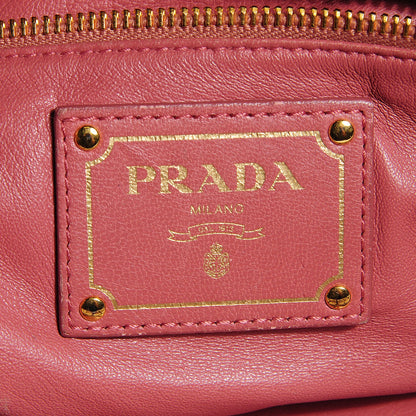 Prada X JAMES JEAN Cervo Lux Fairy Print Large Double Handle Boston Bag Prugna 6 of 9