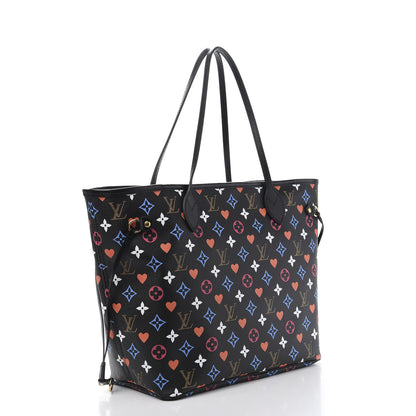Louis Vuitton Game On Neverfull MM Black 4 of 14