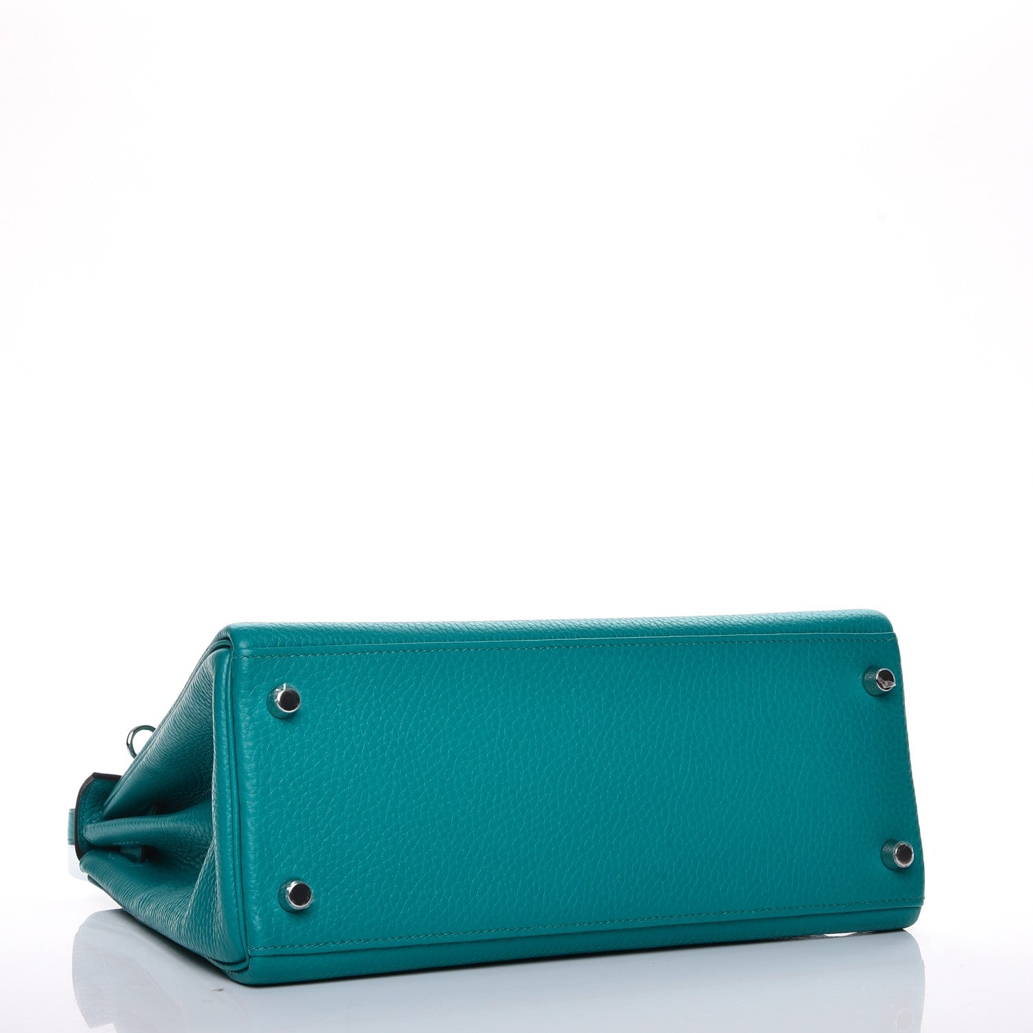Hermes Taurillon Clemence Kelly Retourne 28 Bleu Paon 6 of 27