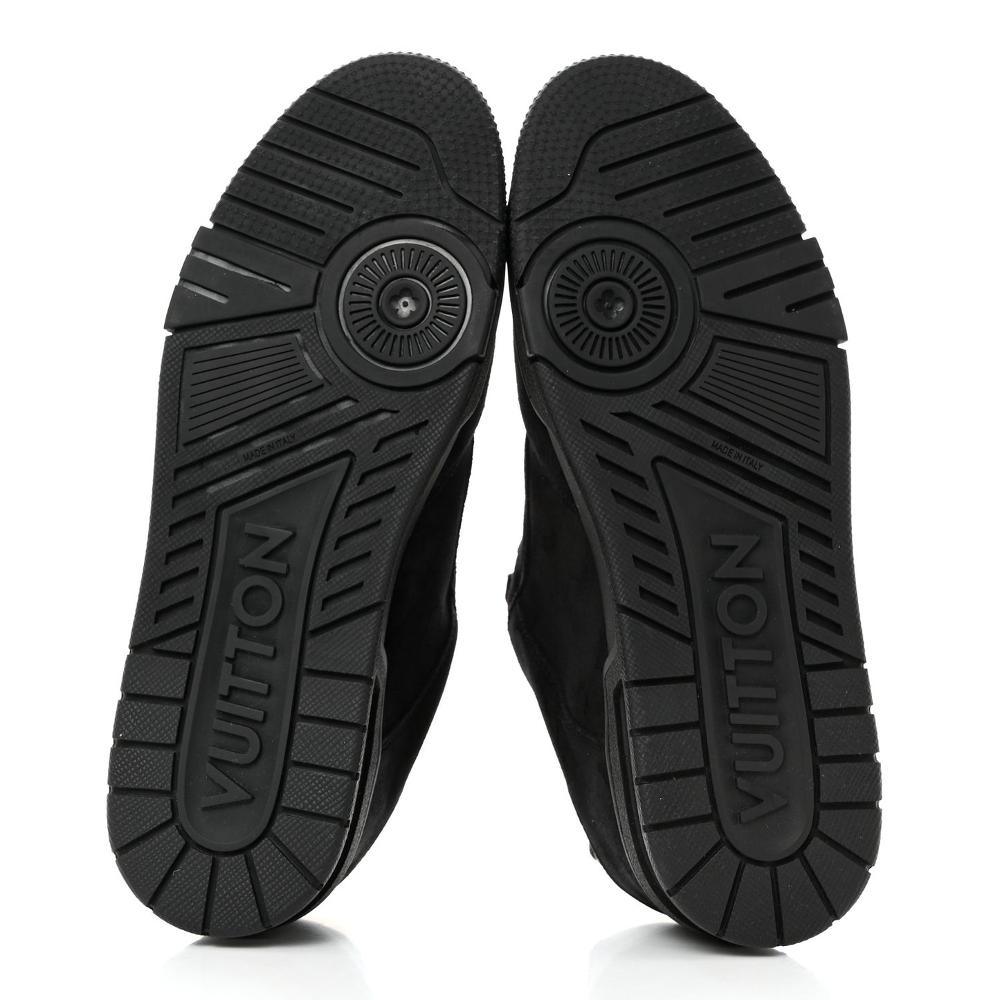 Suede Uniform Sneakers 9.5 Black