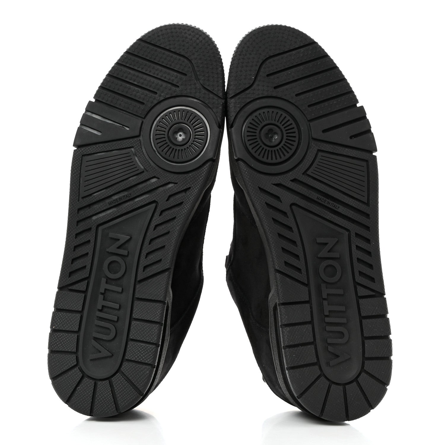 Louis Vuitton Suede Uniform Sneakers 9.5 Black 5 of 8