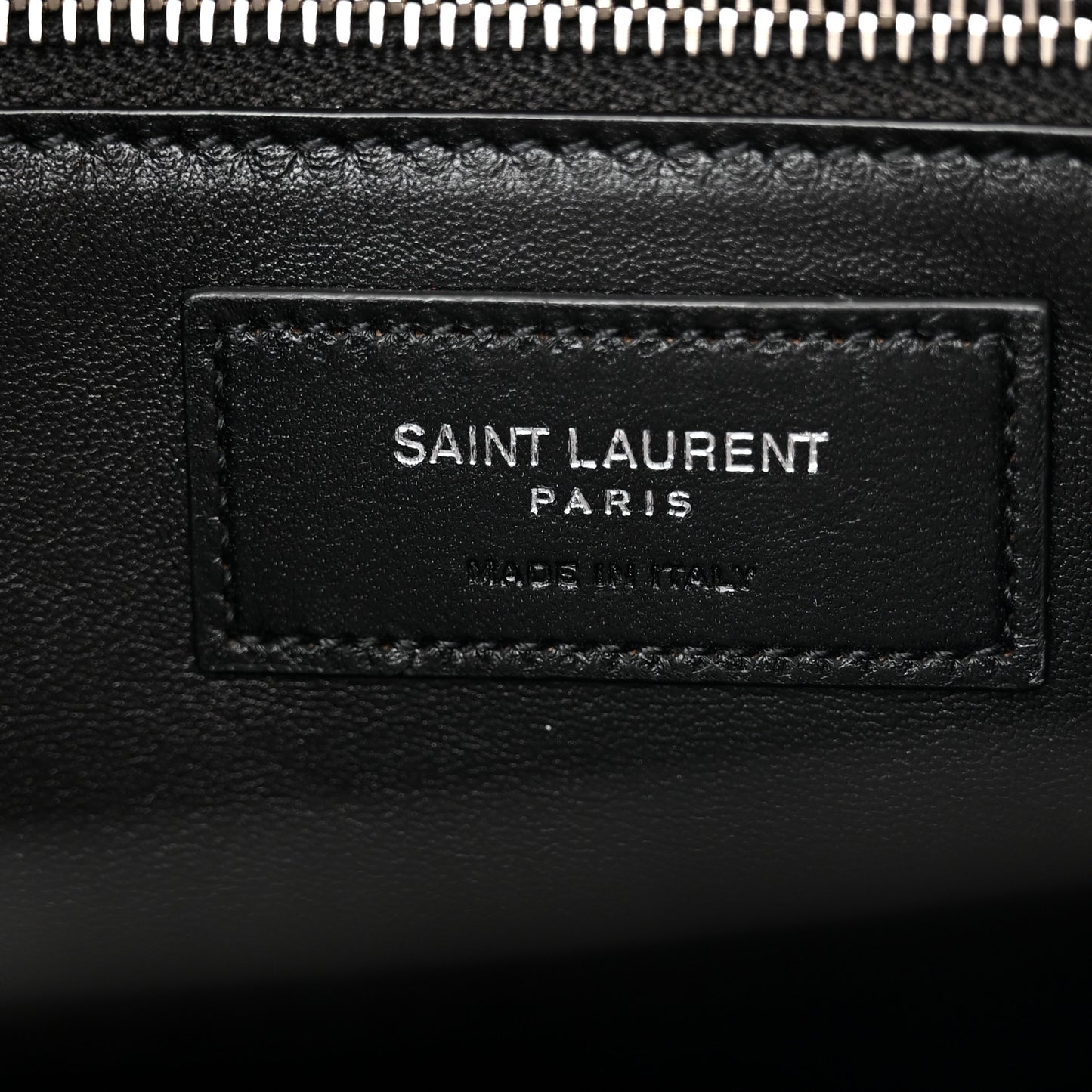 Lambskin Quilted Le Maillon Satchel Black