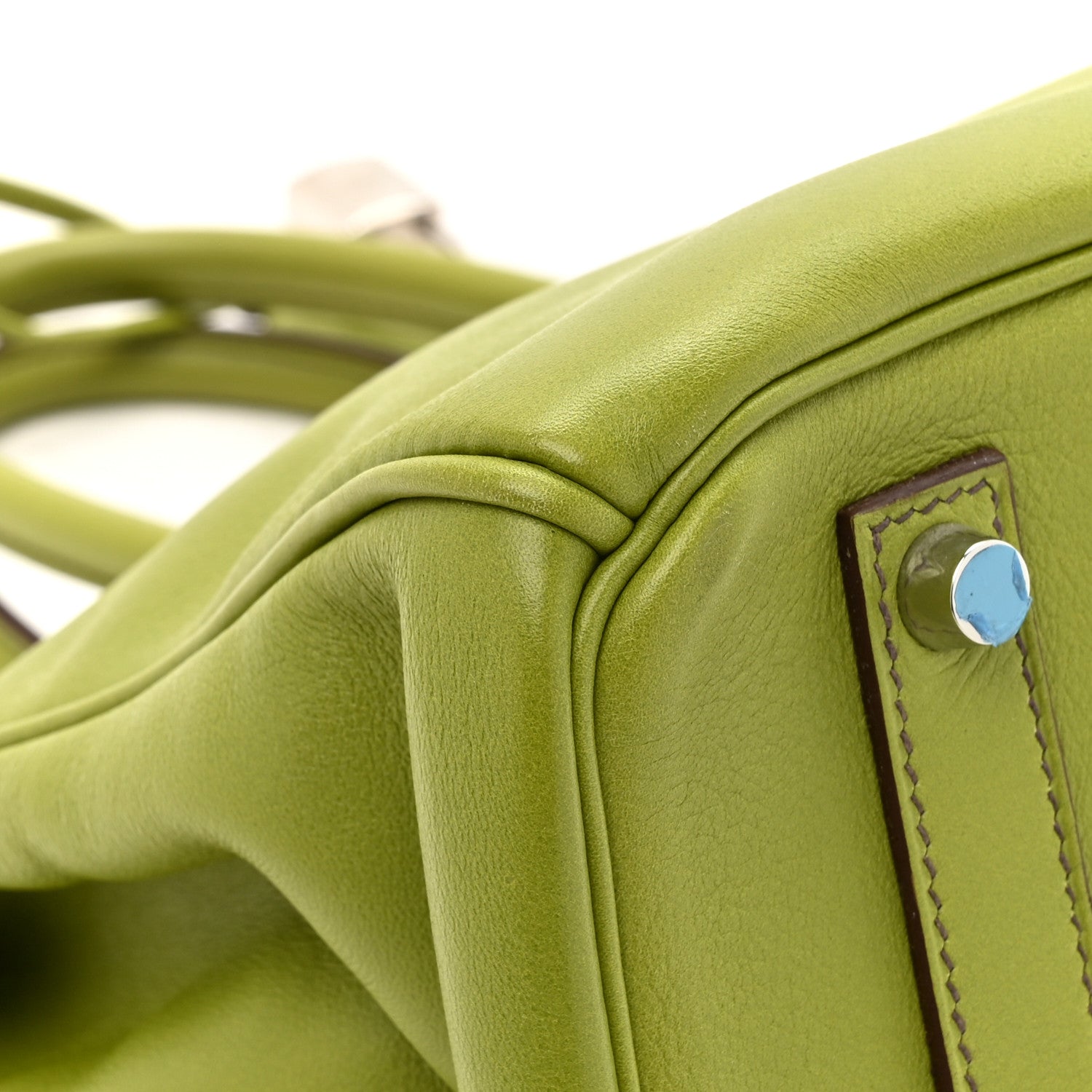 Hermes Swift Birkin 35 Vert Anis 11 of 16