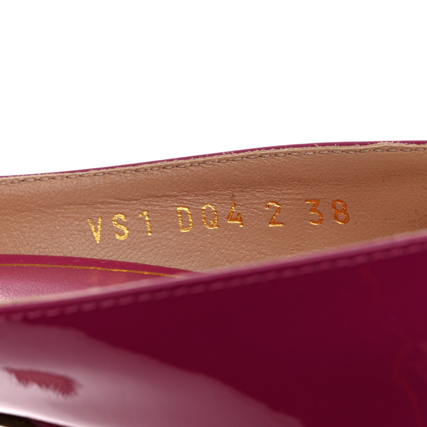 Patent Tan-Go 50/120mm Platform Pumps 38 Rose Violet