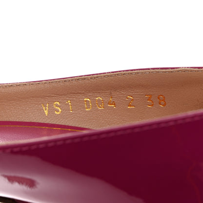 Valentino Garavani Patent Tan-Go 50/120mm Platform Pumps 38 Rose Violet 6 of 12
