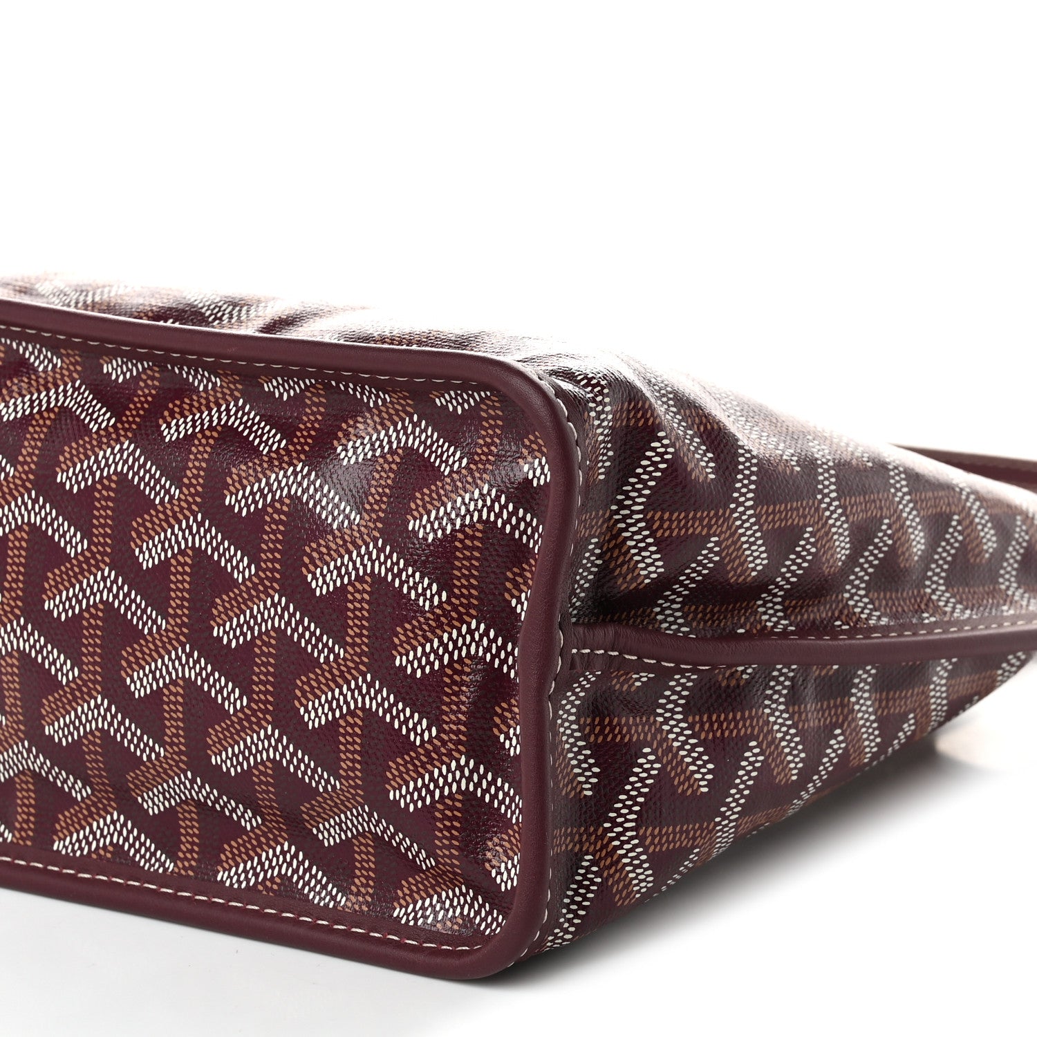Goyard Goyardine Reversible Mini Anjou Burgundy 17 of 17