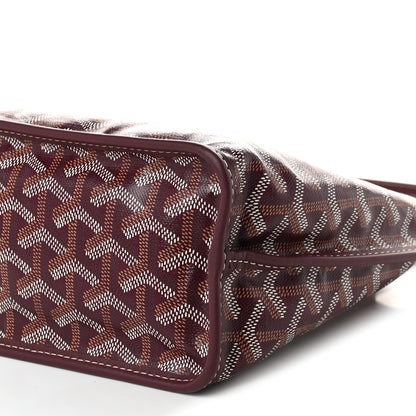 Goyard Goyardine Reversible Mini Anjou Burgundy 17 of 17