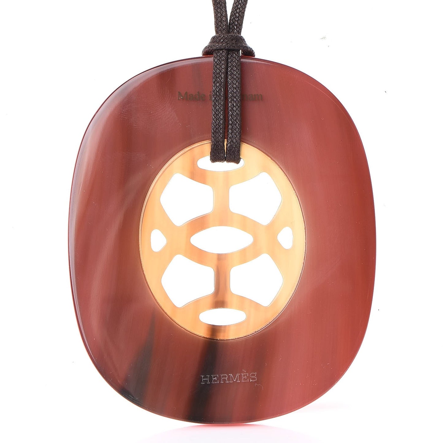 Buffalo Horn Lacquer Lift Necklace GM
