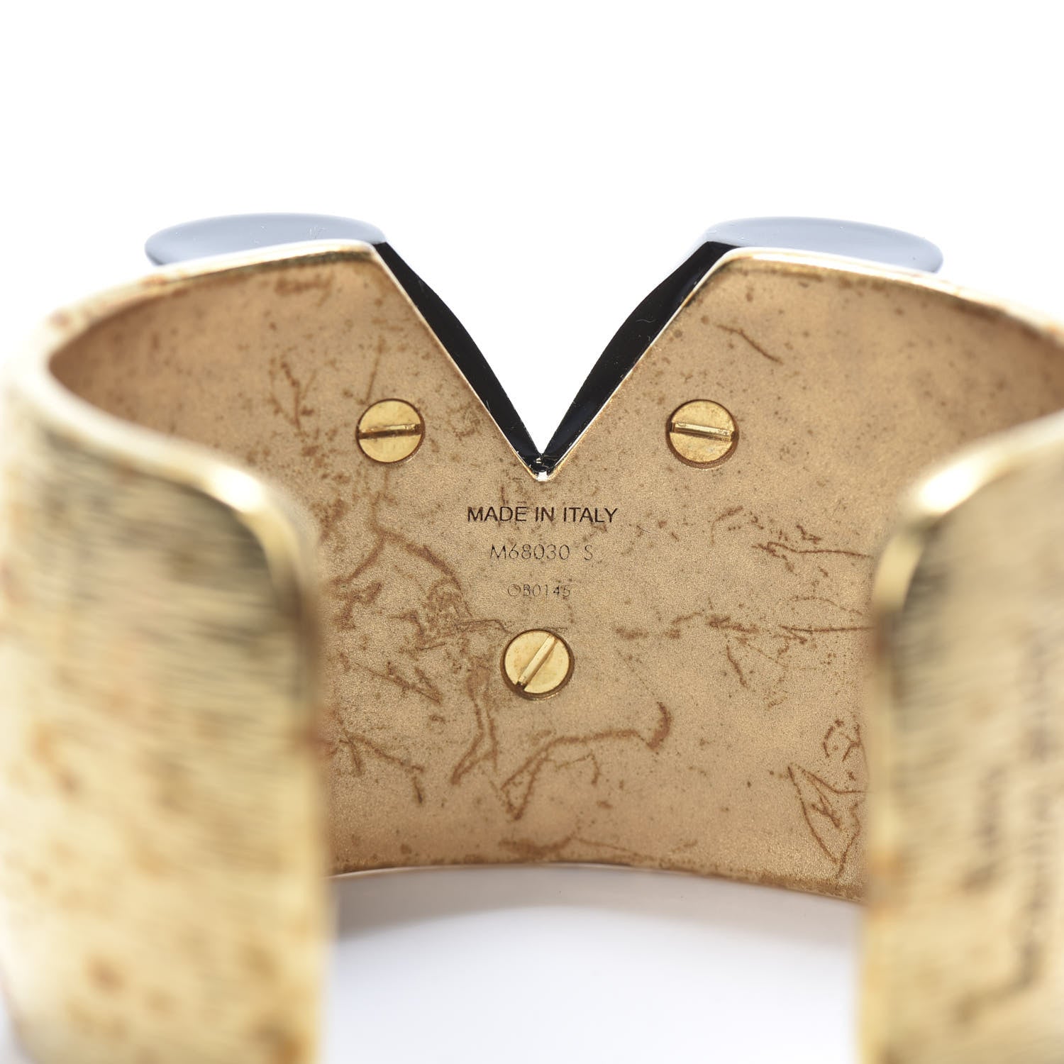 Louis Vuitton Essential V Colorama Cuff S Gold 5 of 9