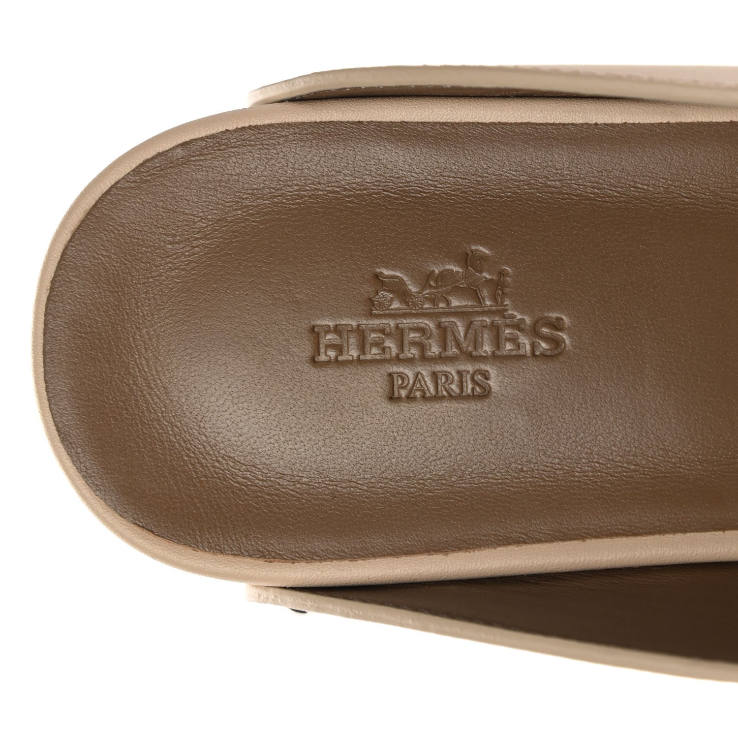 Hermes Calfskin Calya Mules 36 Hetre 7 of 9