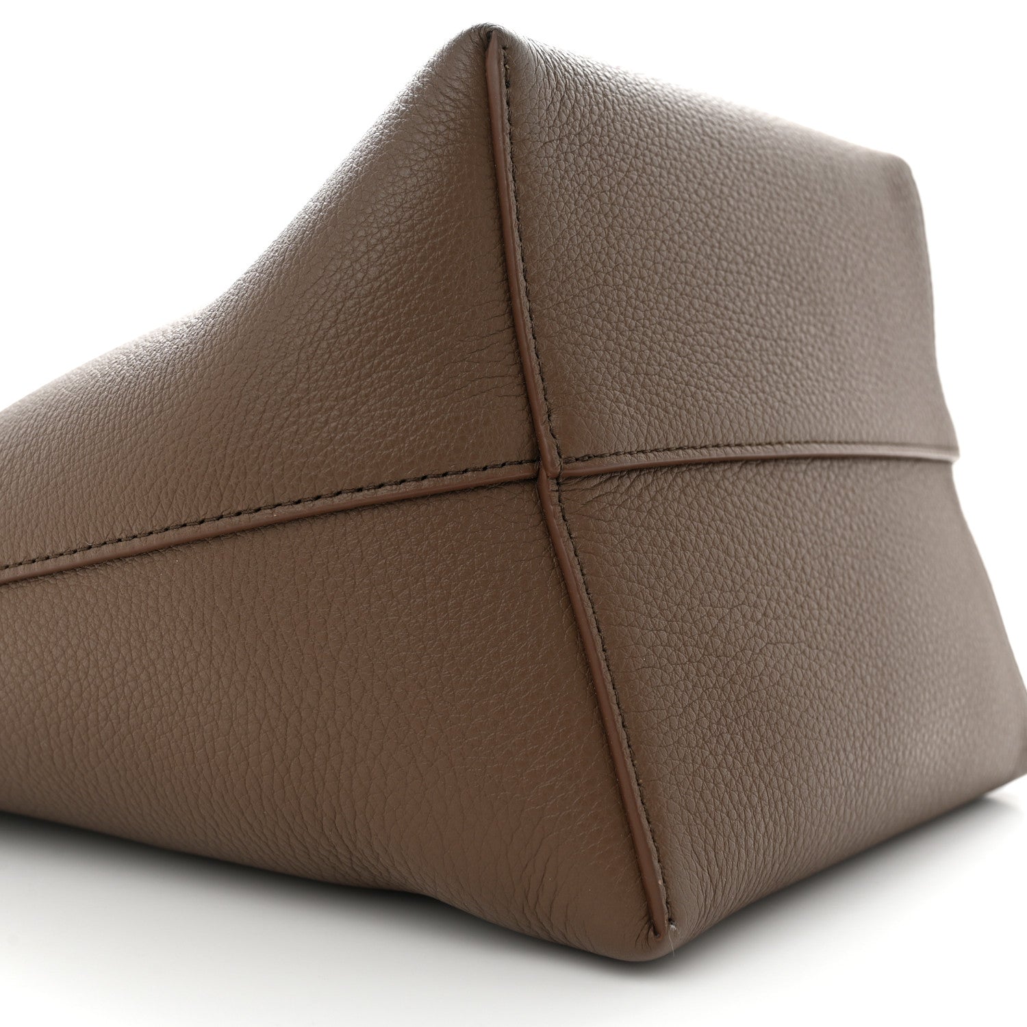 The Row Grained Calfskin Medium N/S Park Tote Brown 8 of 10
