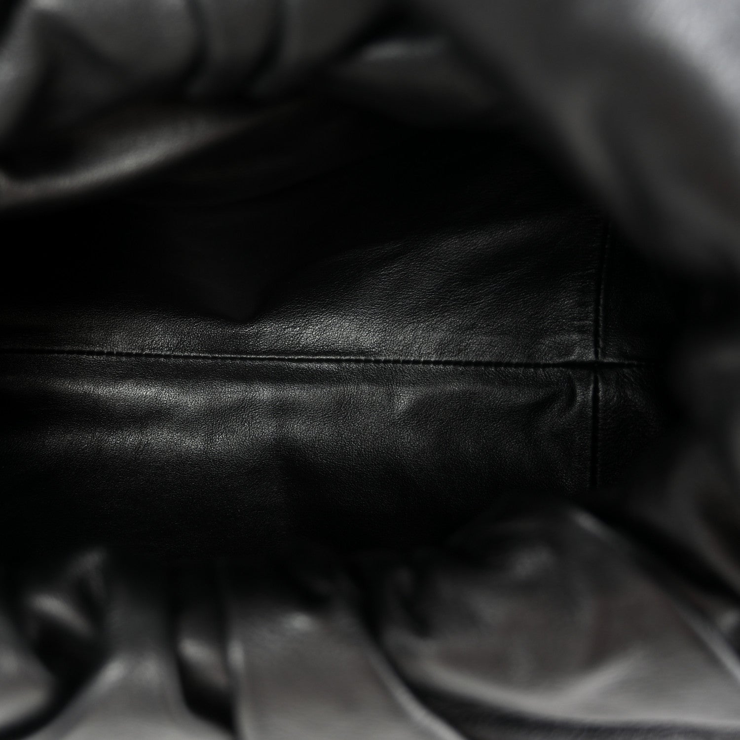 Bottega Veneta Smooth Butter Calfskin Small The Shoulder Pouch Black 5 of 10
