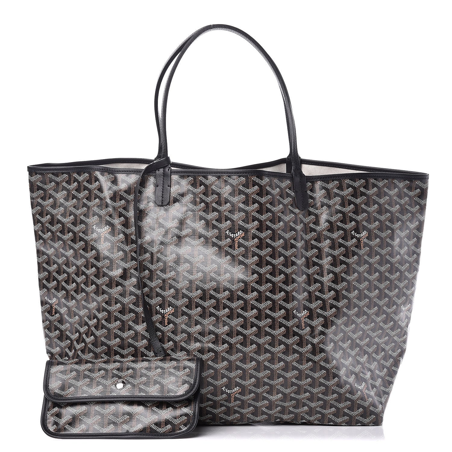 Goyard Goyardine Saint Louis GM Black 1 of 11