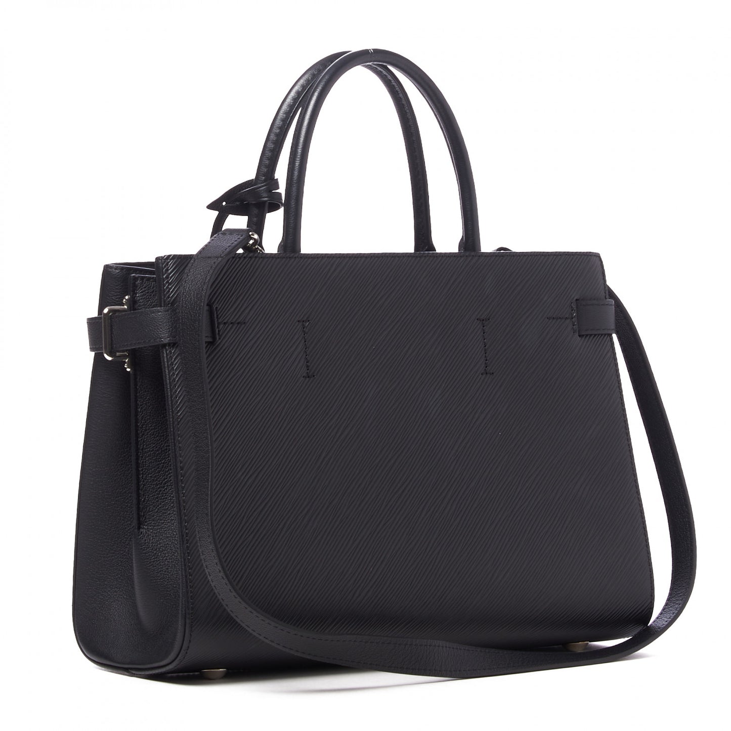Epi Twist Tote Black