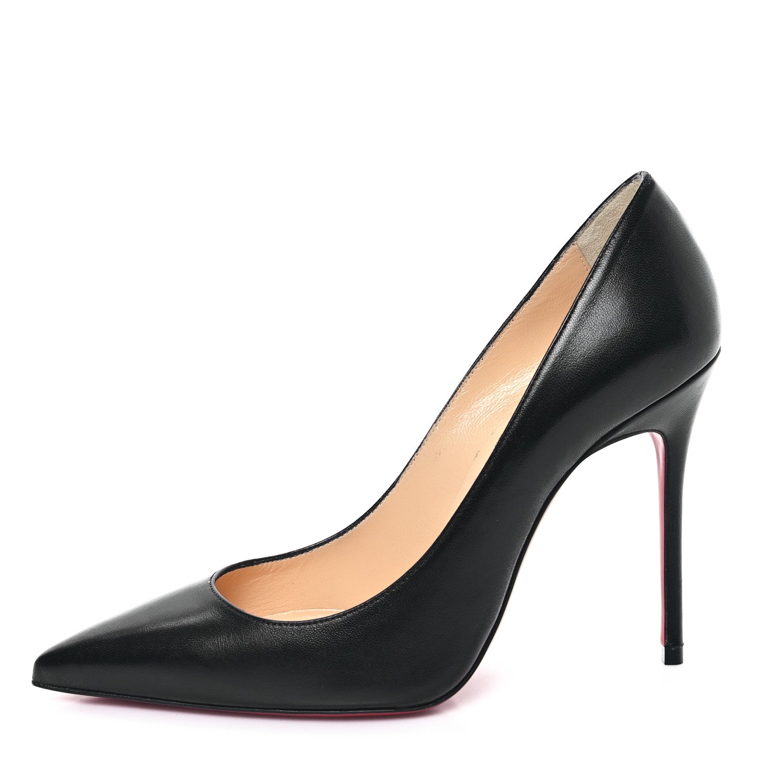 Christian Louboutin Shiny Nappa Kate 100 Pumps 35.5 Black 1 of 8