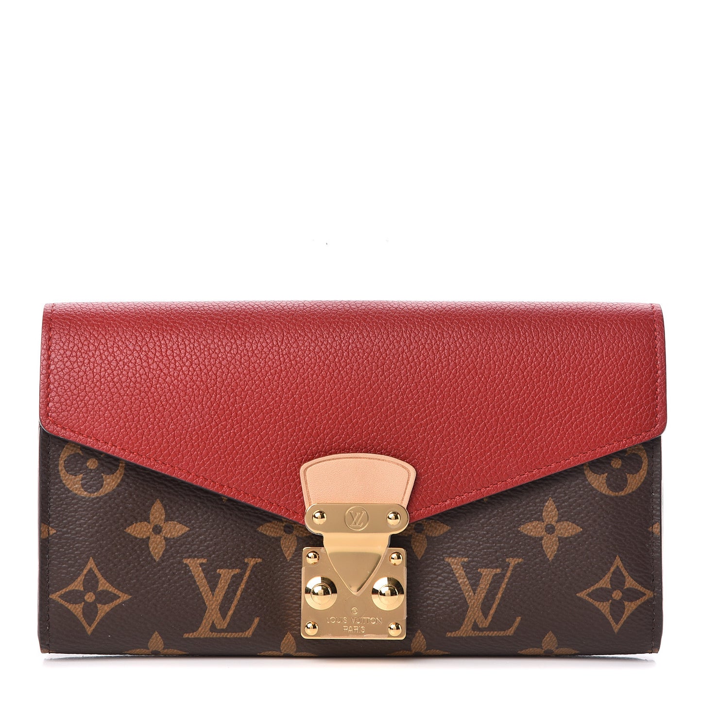 Monogram Pallas Wallet Cherry