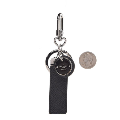 Louis Vuitton Taiga Calfskin LV Club Key Holder Ardoise 2 of 5