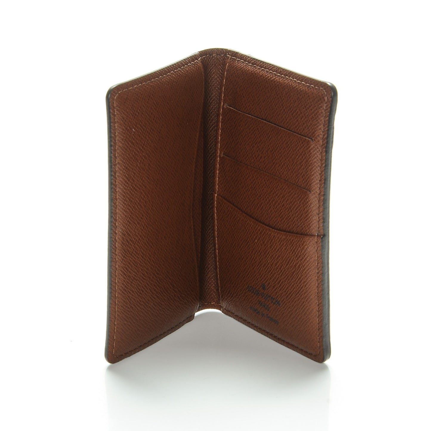 Monogram Pocket Organizer Card Holder