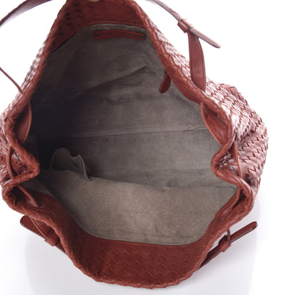Bottega Veneta Nappa Intrecciato Medium Garda Bag Burnt Red 5 of 9