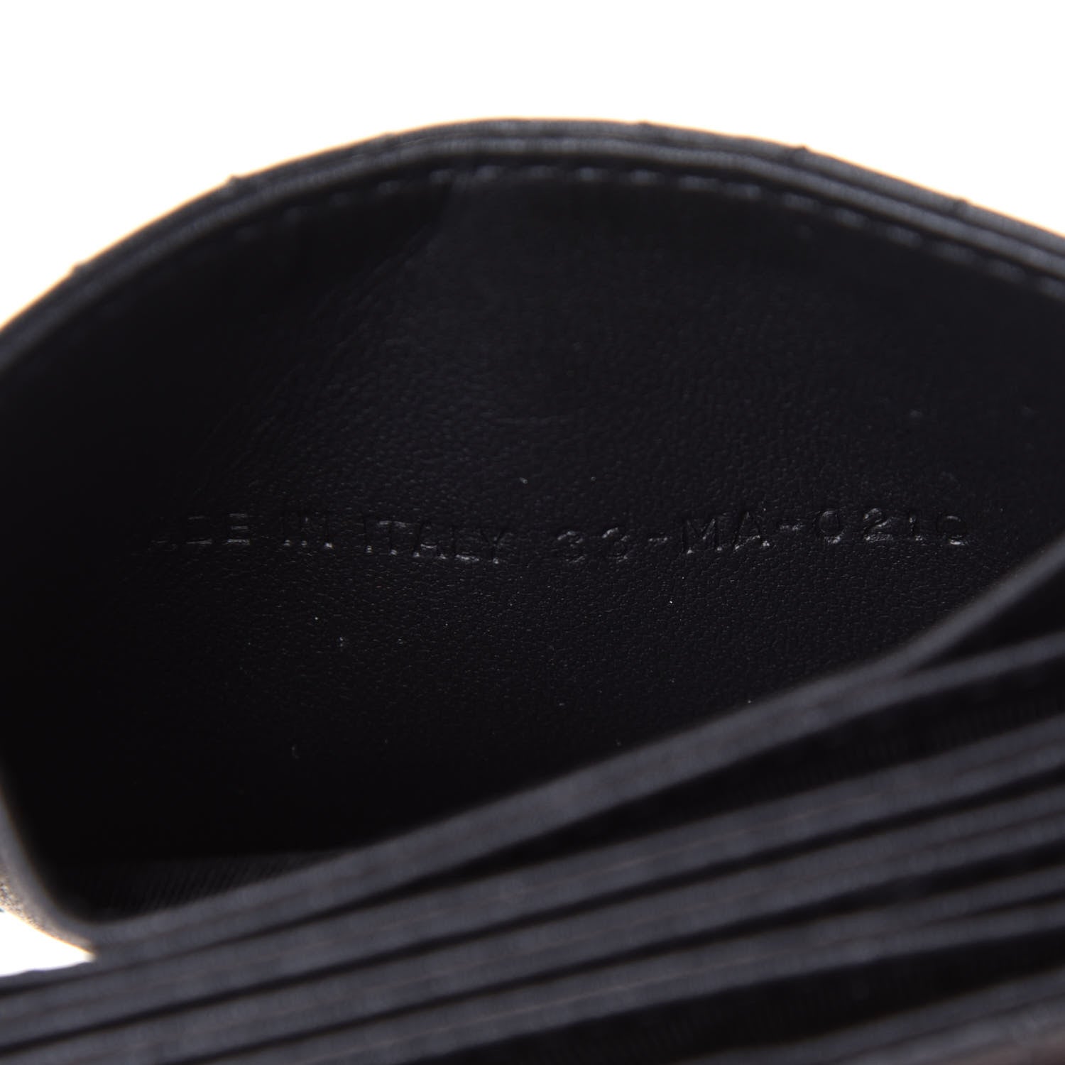 Christian Dior Ultra Matte Calfskin Cannage Lady Dior 5-Gusset Card Holder Black 7 of 11