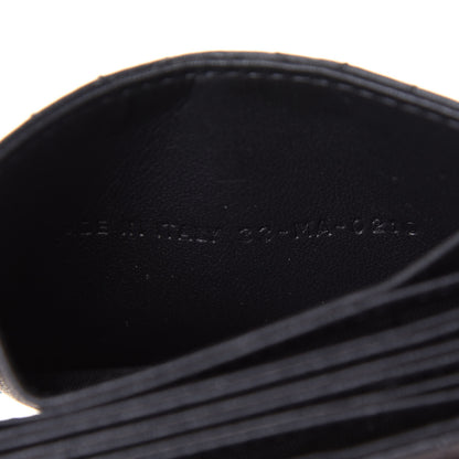 Christian Dior Ultra Matte Calfskin Cannage Lady Dior 5-Gusset Card Holder Black 7 of 11