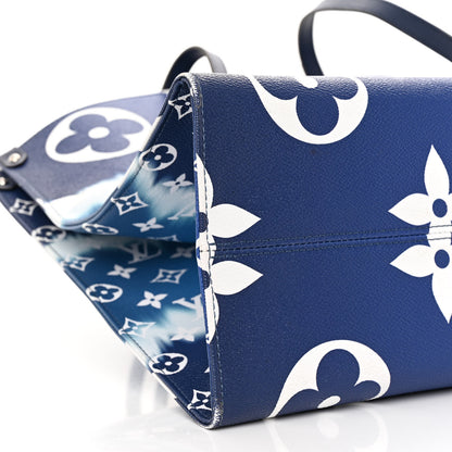Louis Vuitton LOUIS VUITTON Monogram Escale Onthego GM Blue 8 of 12