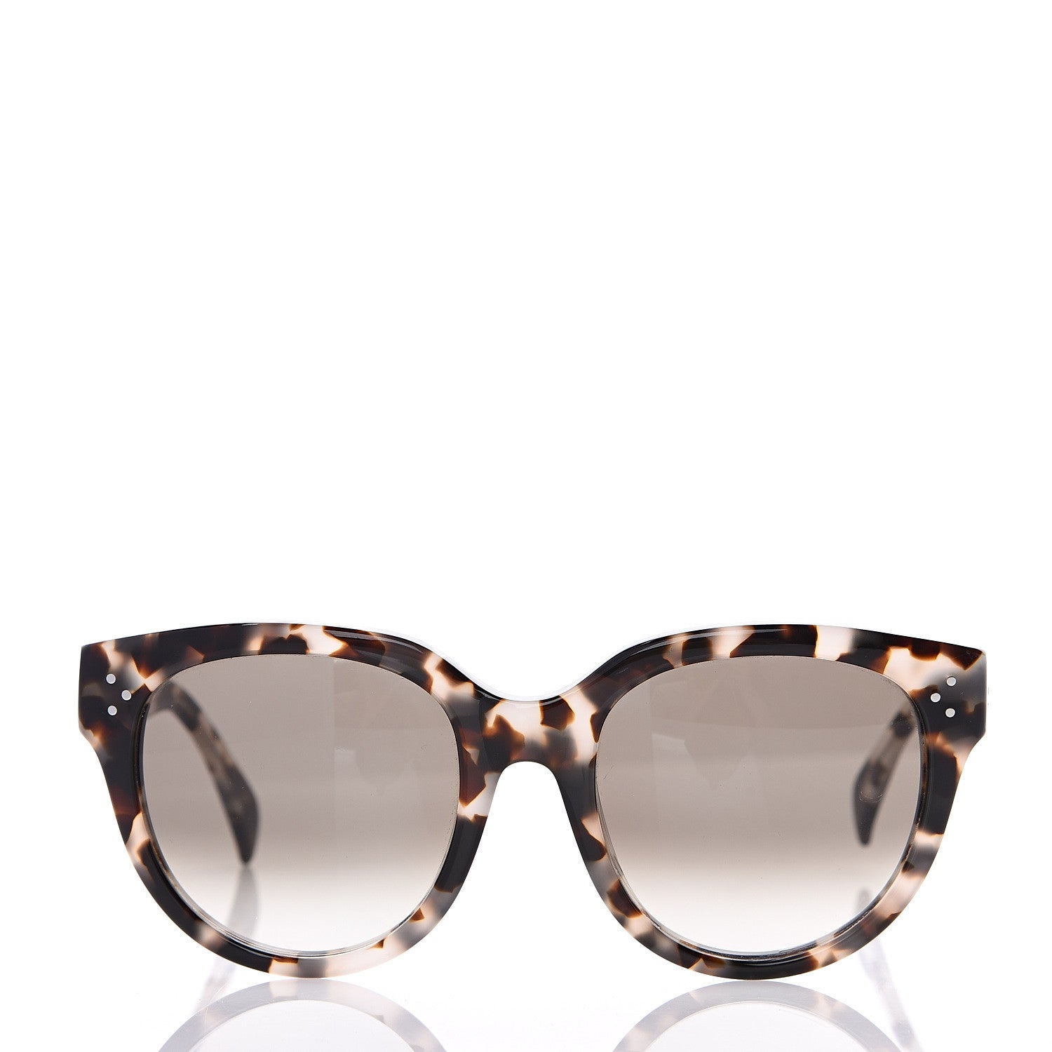 Celine Audrey Sunglasses CL 41755 Spotted Havana 3 of 7