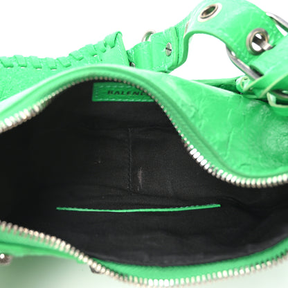 Balenciaga Agneau Arena Le Cagole Shoulder Bag XS Vivid Green 6 of 11