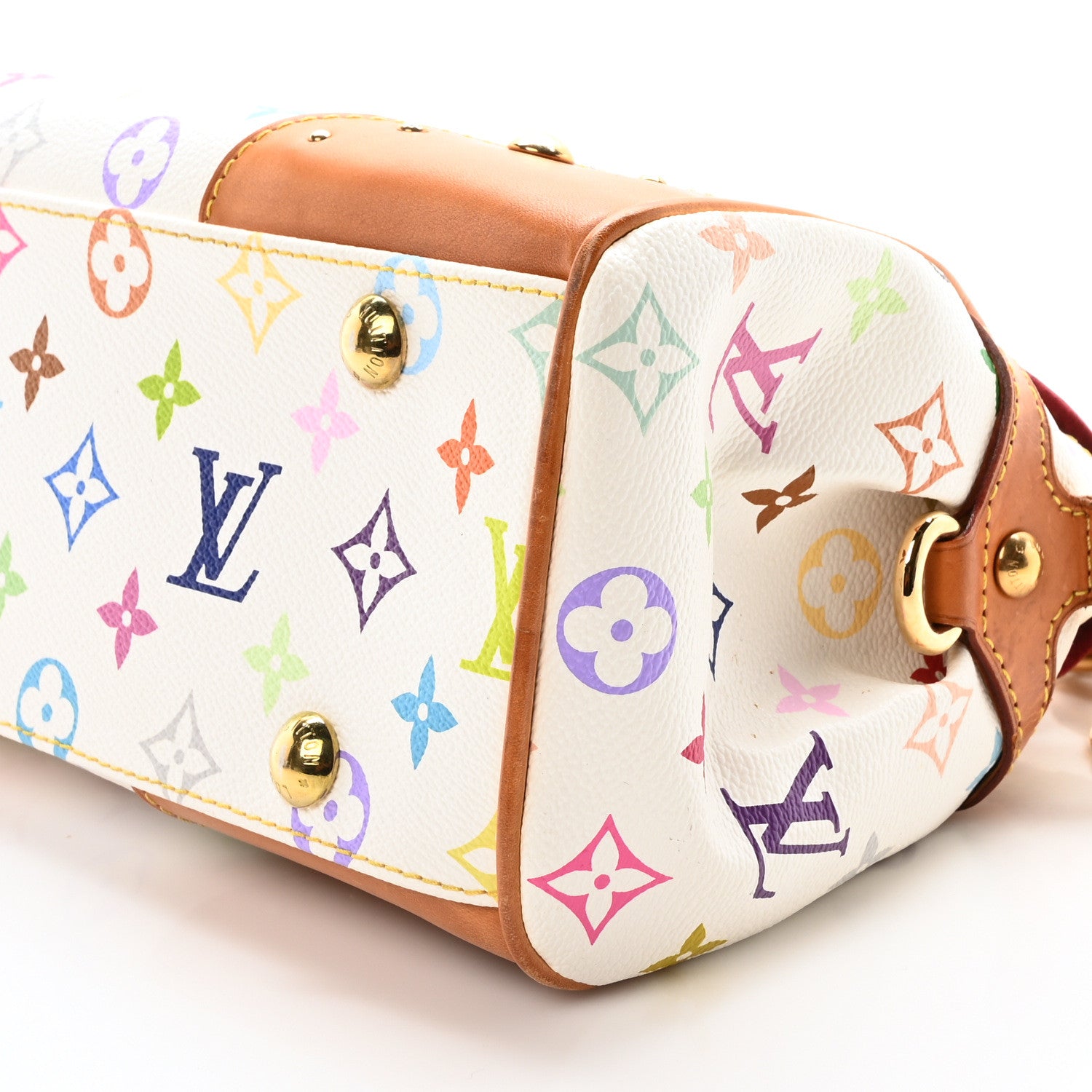 Louis Vuitton Monogram Multicolor Beverly MM White 9 of 9