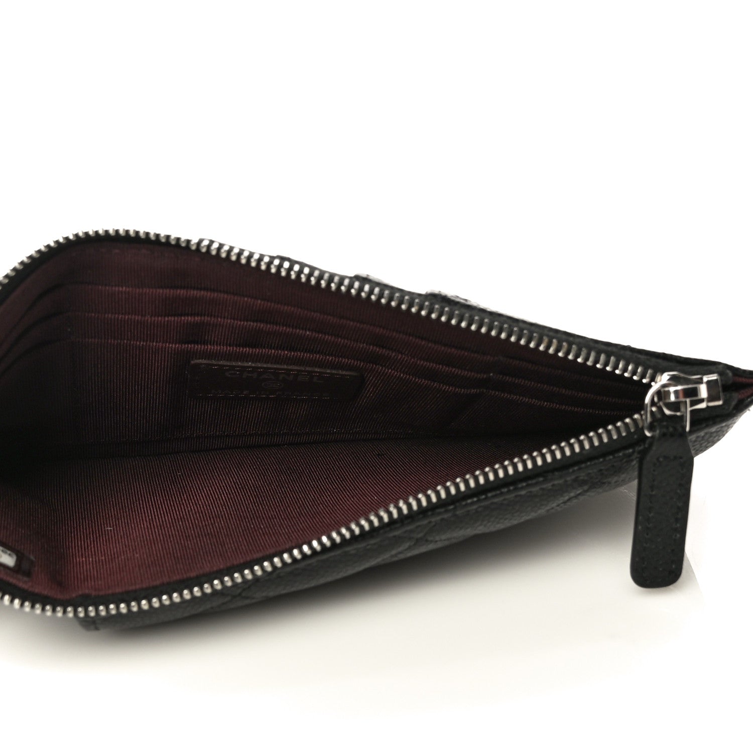 Chanel Caviar Quilted Classic iPhone Pouch Black 9 of 17