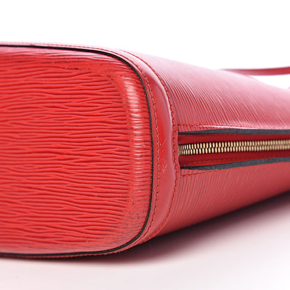 Louis Vuitton Epi Lussac Castillan Red 13 of 16