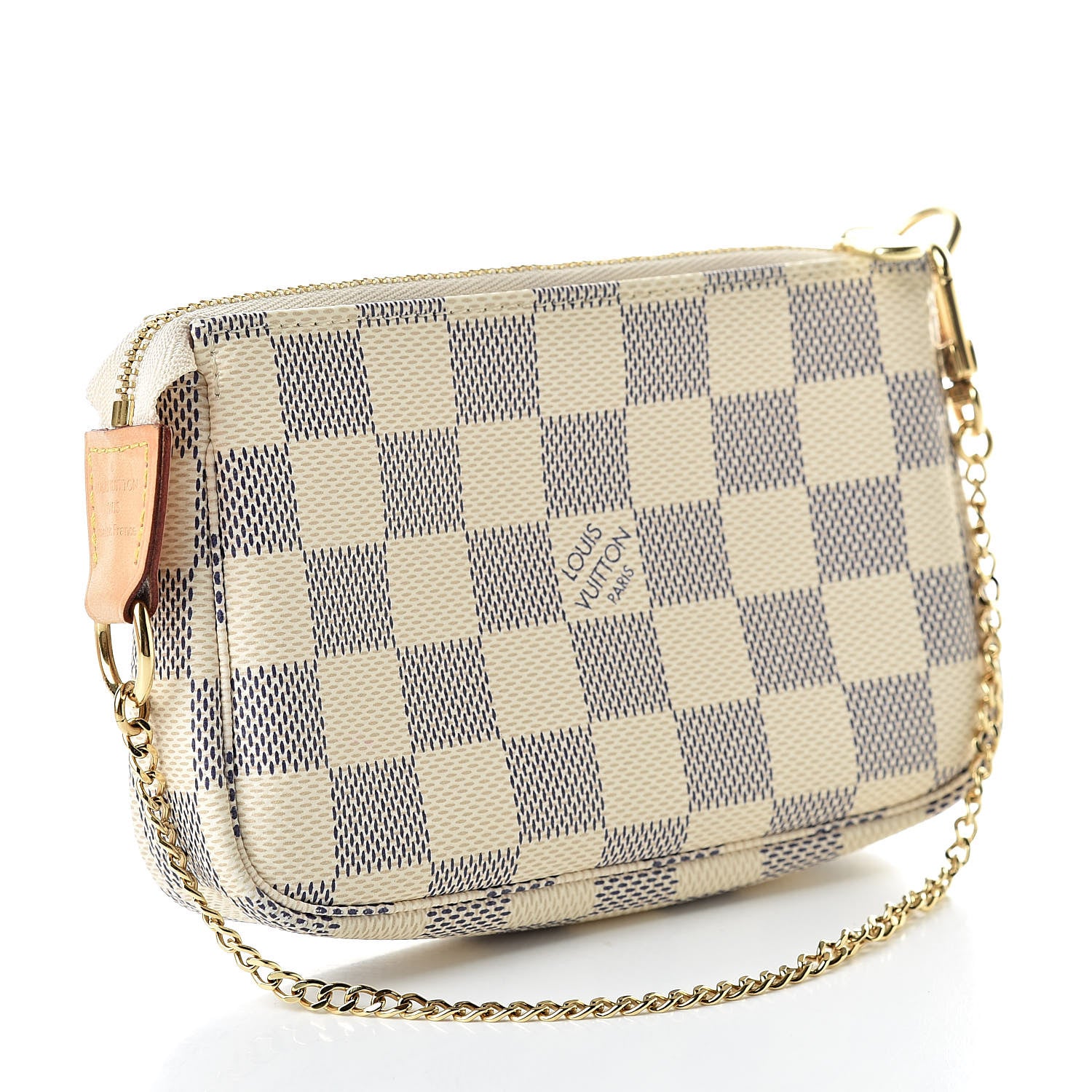 Louis Vuitton Damier Azur Mini Pochette Accessories 3 of 8
