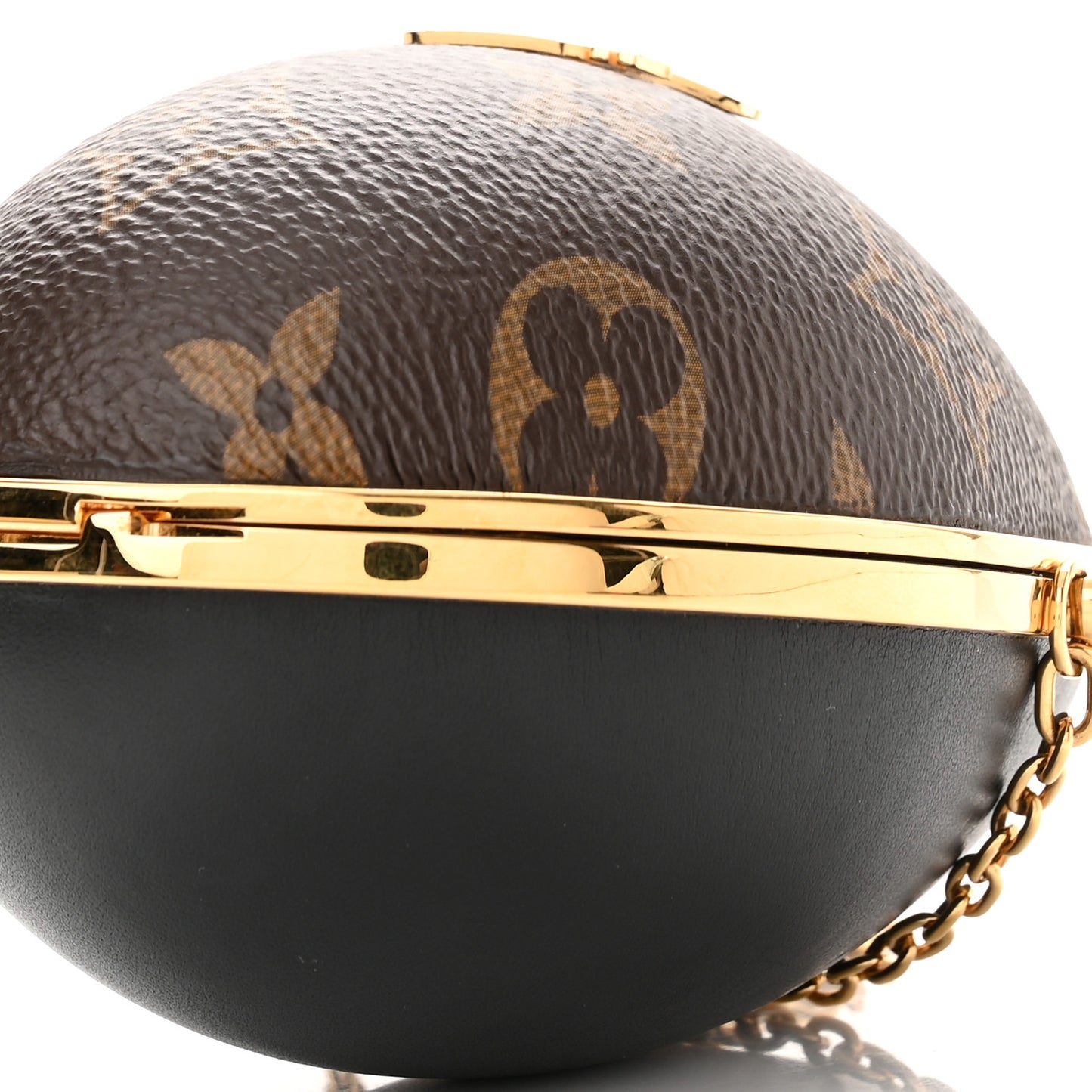 Monogram Egg Case Black