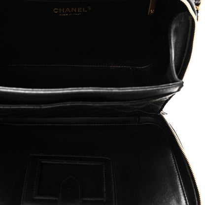 Chanel Caviar Quilted Large CC Filigree Vanity Case Black 6 of 12