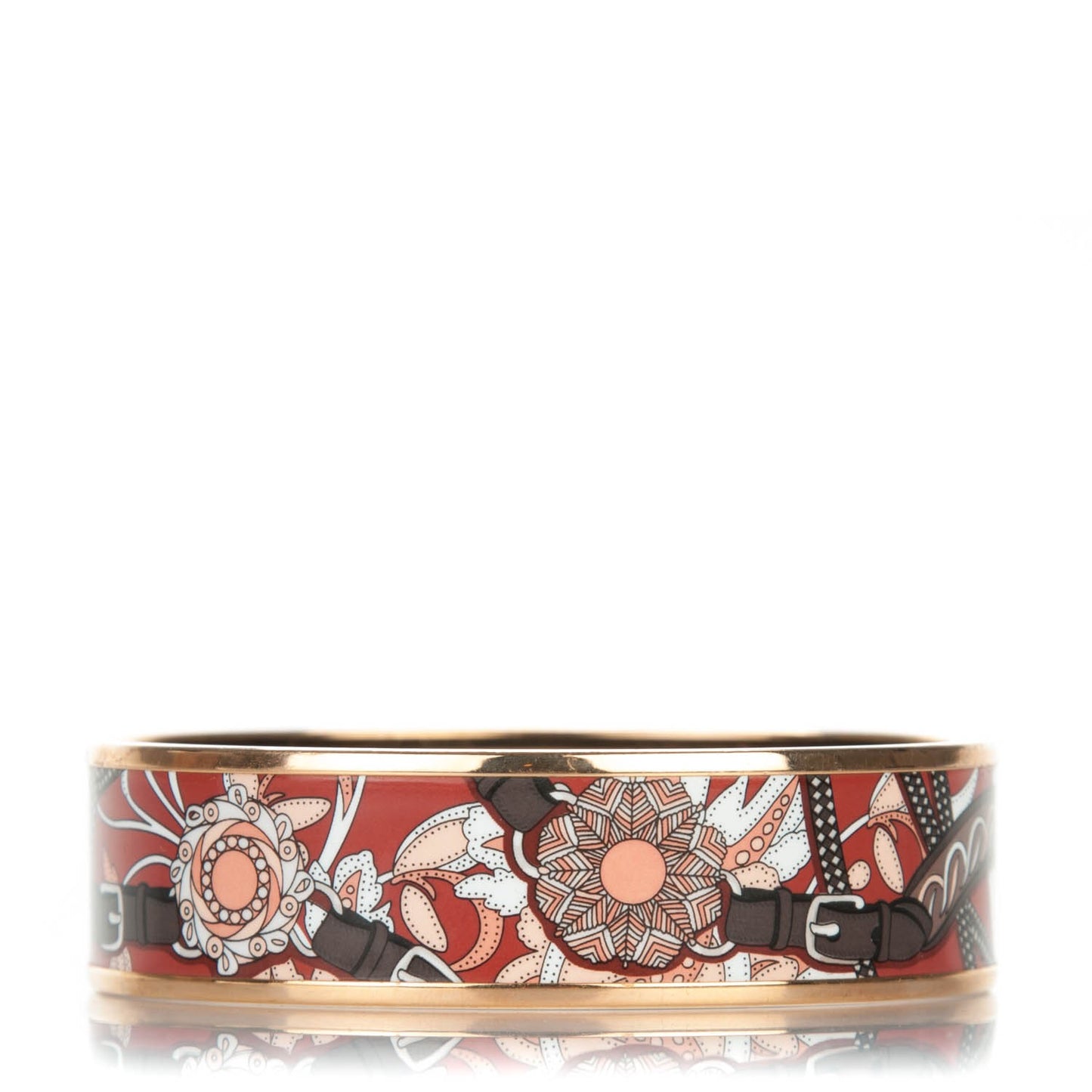 Enamel Printed Wide Festival des Amazones Bracelet 65 Collectionneur