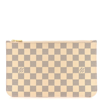 Louis Vuitton Damier Azur Neverfull MM GM Pochette 1 of 8
