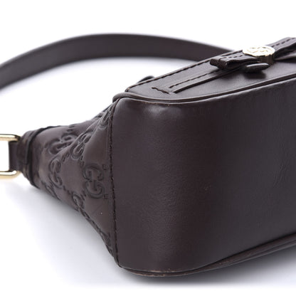 Gucci Guccissima Small Mayfair Shoulder Bag Brown 6 of 10