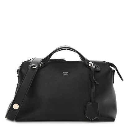 Fendi Vitello Dolce Medium By The Way Boston Bag Black 1 of 8