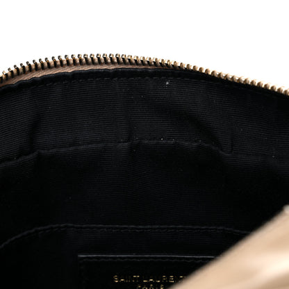 Saint Laurent Calfskin Matelasse Monogram Lou Camera Bag Dark Beige 13 of 21