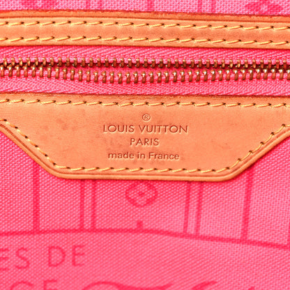 Louis Vuitton Monogram Roses Neverfull MM 6 of 10