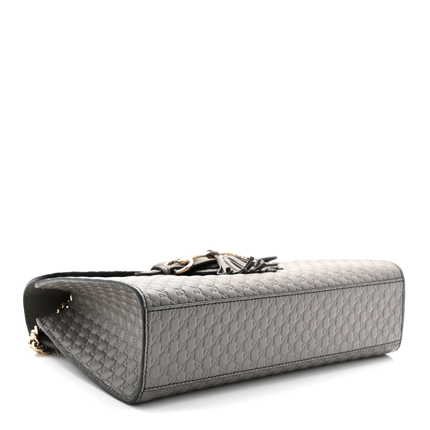 Gucci Soft Microguccissima Medium Emily Chain Shoulder Bag Loess 4 of 10