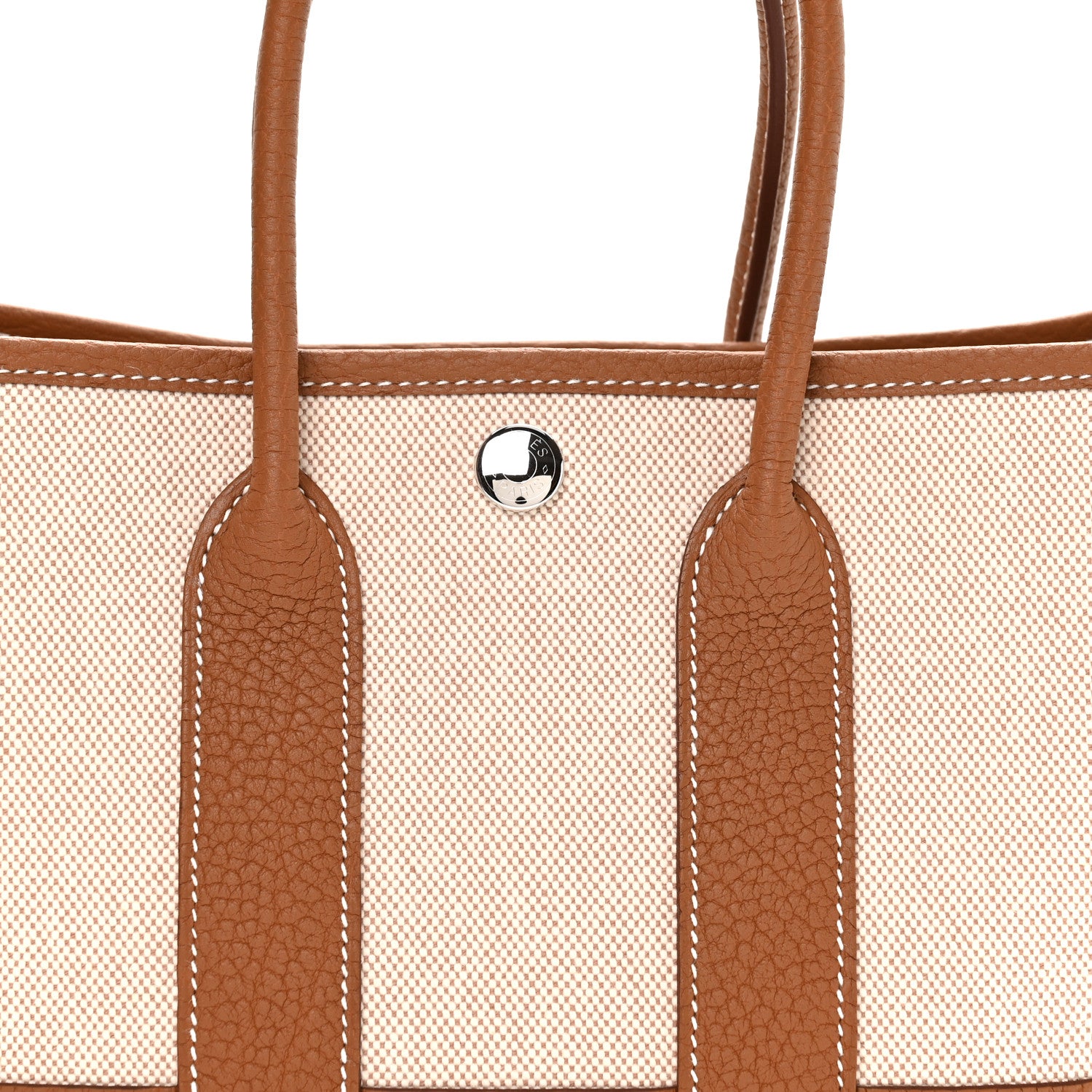 Hermes H Viking Negonda Neo Garden 23 Ecru Beige Gold 8 of 11