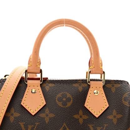 Louis Vuitton Monogram Nano Speedy Bandouliere 5 of 10