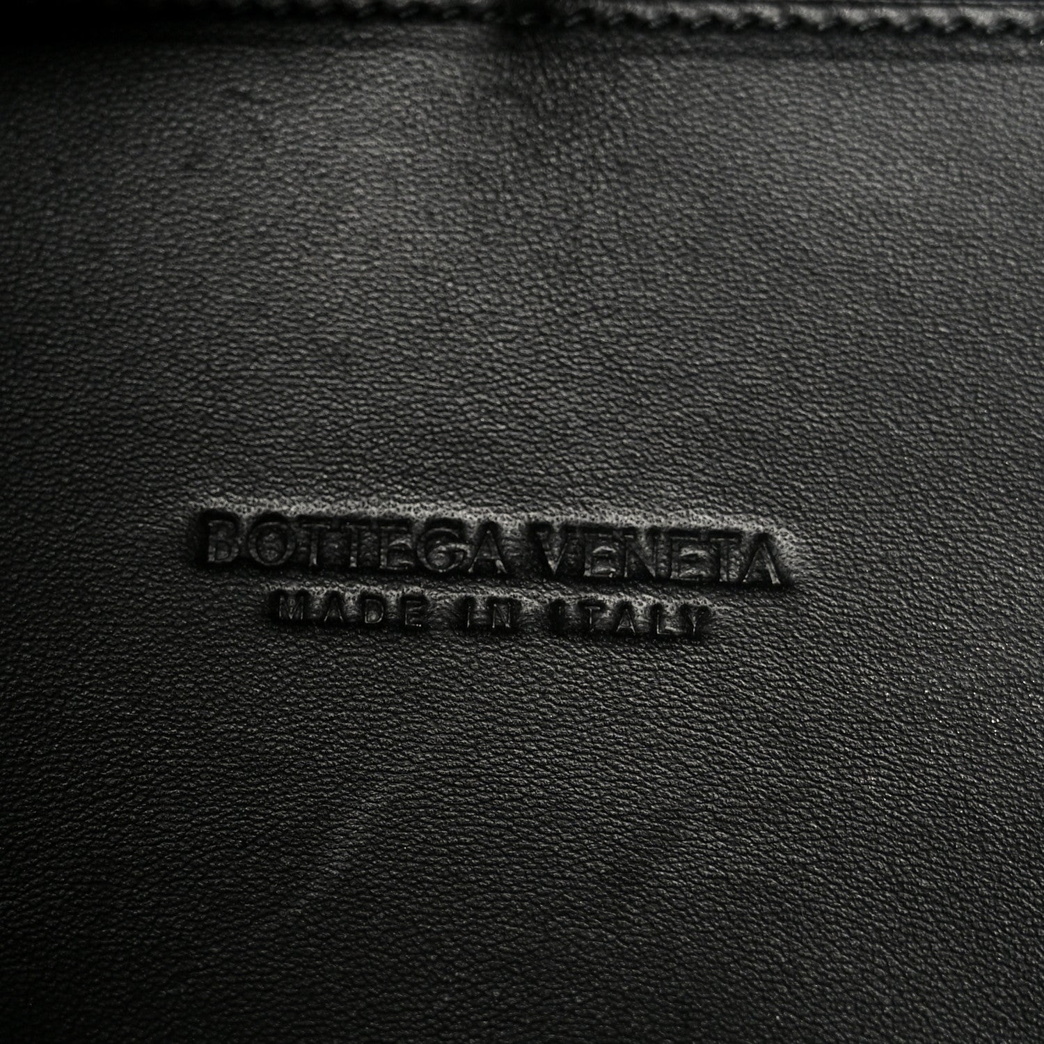 Bottega Veneta Nappa Intrecciato Small Andiamo Shoulder Bag Black